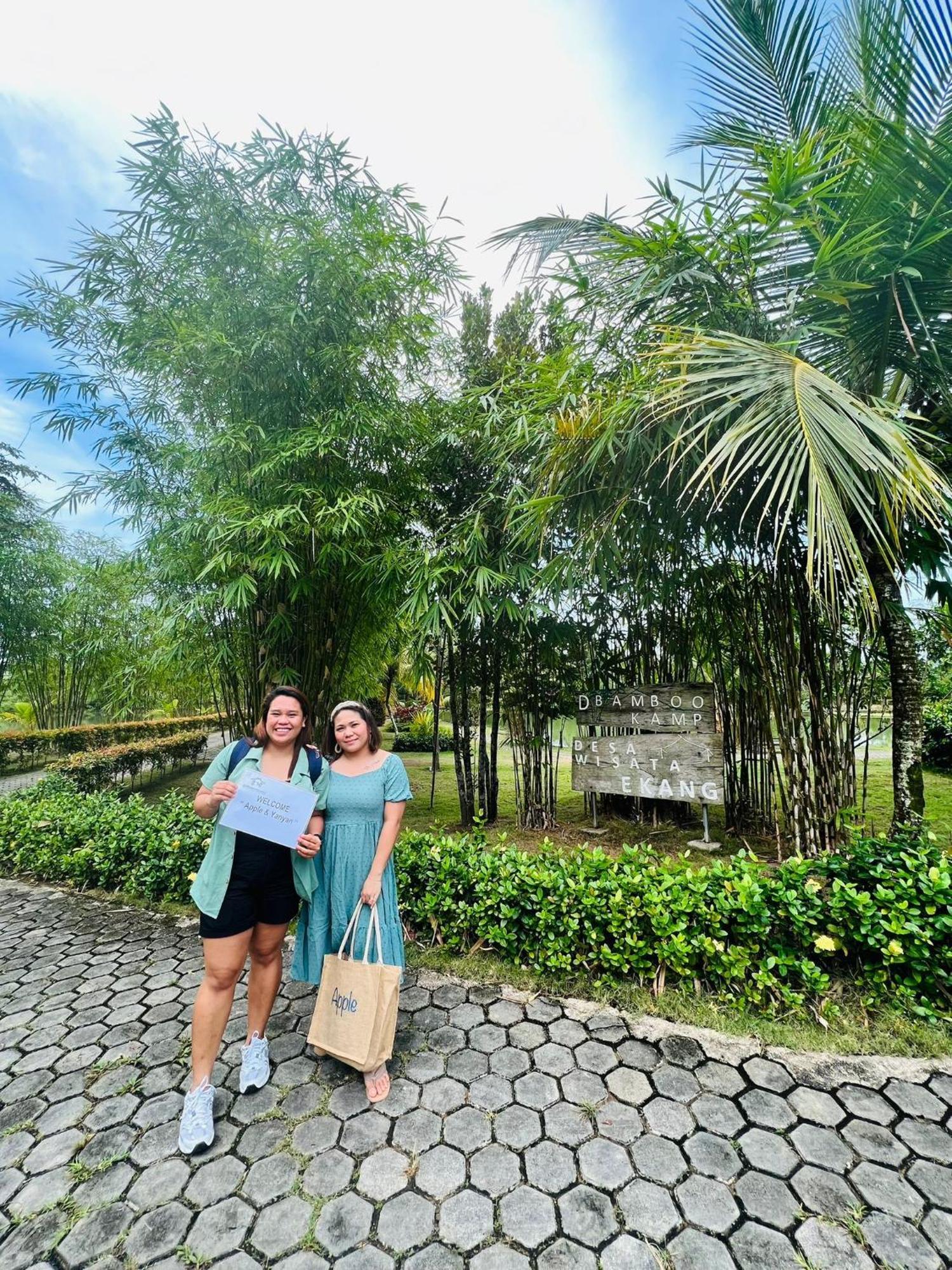 "D'Bamboo Kamp" Desa Wisata Ekang Лагой Екстериор снимка